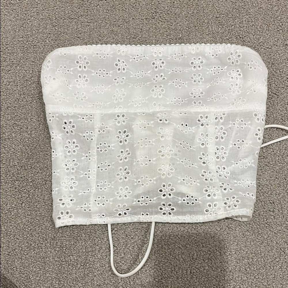 Edikted white corset